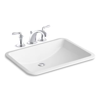 Kohler K-394-4/K-2214-CP Polished Chrome Ladena 18-3/8" Undermount