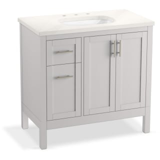 Kohler K-39605-ASB-WEK Light Oak Hadron 36