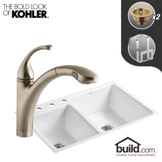 A thumbnail of the Kohler K-5814-4/K-10433 Brushed Bronze Faucet