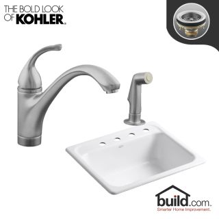 A thumbnail of the Kohler K-5964-4/K-10416 Brushed Chrome Faucet