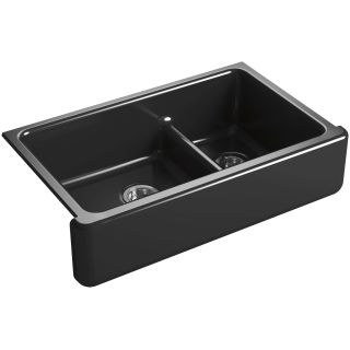 Kohler K-6427-7 Black Black Whitehaven 36