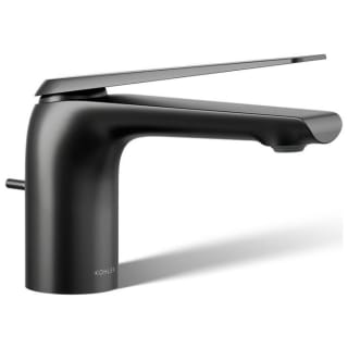 KOHLER Avid Single Hole Installation Bathroom Faucet with Single Handle in Matte Black