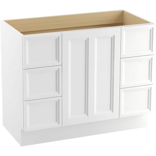 Kohler K 99563 Tk 1wa Linen White Damask 42 Solid Wood Vanity
