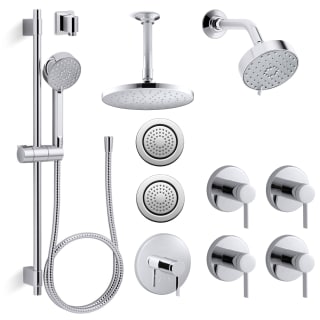 A thumbnail of the Kohler K-AWAKEN-G110-MS28S-4E Polished Chrome