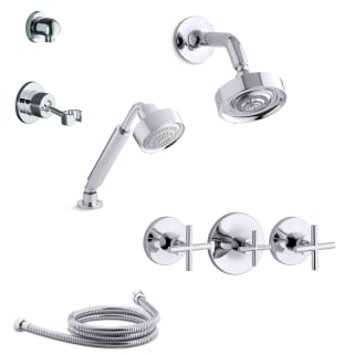 Kohler K Purist Ms21 3 Cp Polished Chrome Thermostatic Shower A Thumbnail Of The Kohler K Purist Ms21 3 Polished Chrome