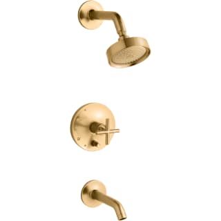 A thumbnail of the Kohler K-T14420-3 Vibrant Brushed Moderne Brass