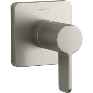 KOHLER Parallel Transfer valve trim with Lever handle in Vibrant Brushed Nickel