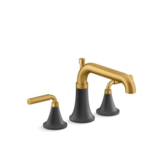 A thumbnail of the Kohler K-T26440-4 Matte Black with Moderne Brass