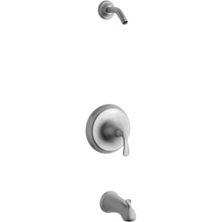 Kohler K Tls10275 4 Bn Vibrant Brushed Nickel Forte Tub And Shower Trim Package With Sculpted Lever Handle Less Shower Head Faucetdirect Com