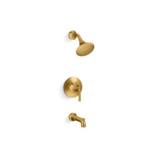 A thumbnail of the Kohler K-TS27421-4 Vibrant Brushed Moderne Brass