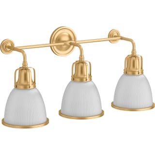 A thumbnail of the Kohler Lighting 32283-SC03 Brushed Modern Brass