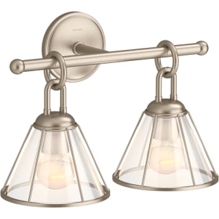 KOHLER Terret 1-Light Vibrant Brushed Bronze Wall Sconce