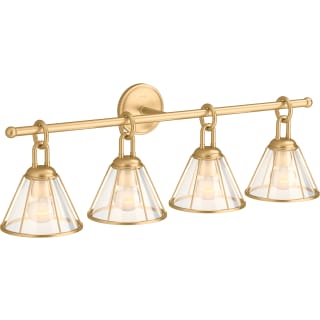 A thumbnail of the Kohler Lighting 27744-SC04 Brushed Moderne Brass