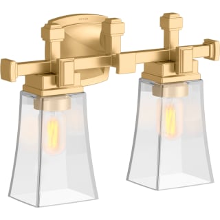 A thumbnail of the Kohler Lighting 31756-SC02 Brushed Moderne Brass