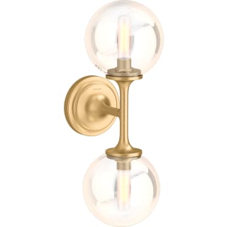 A thumbnail of the Kohler Lighting 31762-SC02 Brushed Moderne Brass