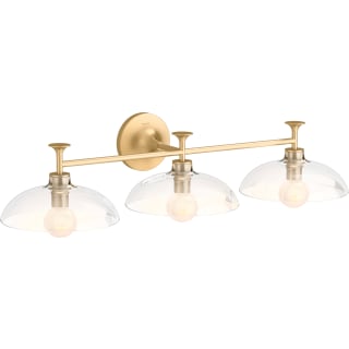 A thumbnail of the Kohler Lighting 31770-SC03 Brushed Moderne Brass