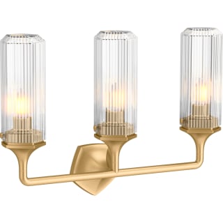A thumbnail of the Kohler Lighting 31778-SC03 Brushed Moderne Brass