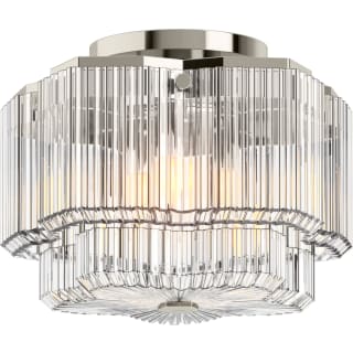 KOHLER Occasion 14.89 in. 3-Light Matte Black Flush Mount