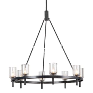 A thumbnail of the Kuzco Lighting CH338836 Urban Bronze / Clear Crystal