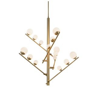 A thumbnail of the Kuzco Lighting CH55530 Brushed Gold / Opal Glass