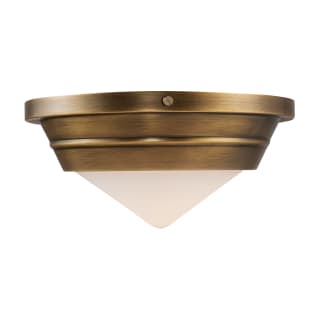 A thumbnail of the Kuzco Lighting FM348010 Vintage Brass / Matte Opal Glass