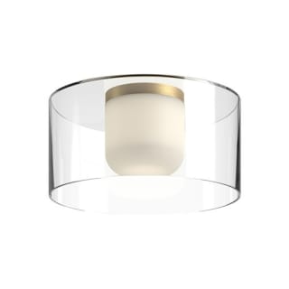 A thumbnail of the Kuzco Lighting FM53512 Brushed Gold / Clear Glass