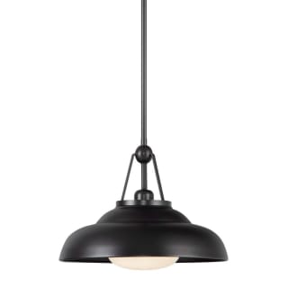 A thumbnail of the Kuzco Lighting PD344014 Urban Bronze / Glossy Opal Glass