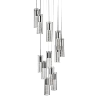 Kuzco Lighting PD4412 CH 14 Chrome Champagne 12 Light 20 Wide LED Suspension Multi Light Pendant 179 3 4 Max Height LightingDirect
