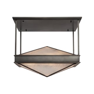 A thumbnail of the Kuzco Lighting SF332919 Urban Bronze / Clear Ribbed Glass