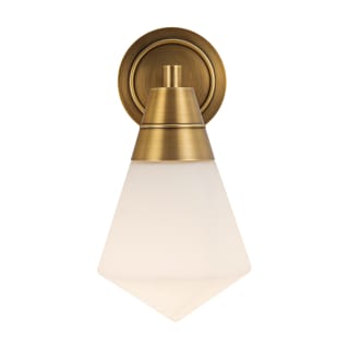 A thumbnail of the Kuzco Lighting WV348106 Vintage Brass / Matte Opal Glass