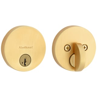 A thumbnail of the Kwikset 258RDT-S Satin Brass