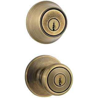 A thumbnail of the Kwikset 695T Antique Brass