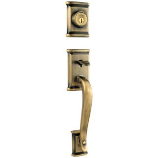 A thumbnail of the Kwikset 801ADH-LIP-S Antique Brass