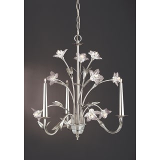 Laura Ashley Mx2001 Satin Nickel Glass Daffodil Mini Chandelier Packaged very well and fits. build com