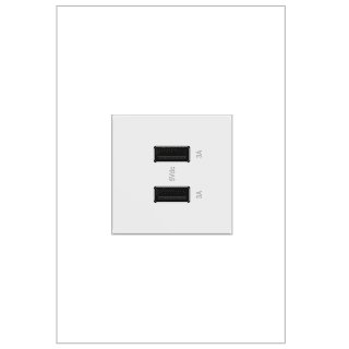 A thumbnail of the Legrand ARUSB2AA6 White