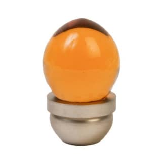 A thumbnail of the Lews Hardware 58-1AG Transparent Amber / Brushed Nickel