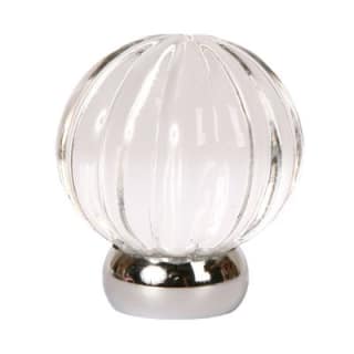 A thumbnail of the Lews Hardware 58-114MEG Transparent Clear / Polished Chrome