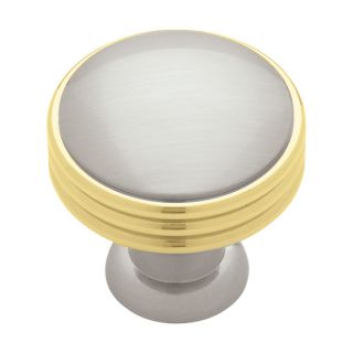 A thumbnail of the Liberty Hardware PN1035 Polished Brass and Satin Nickel