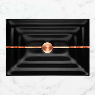 A thumbnail of the Linkasink AG01A Black Glass with Copper