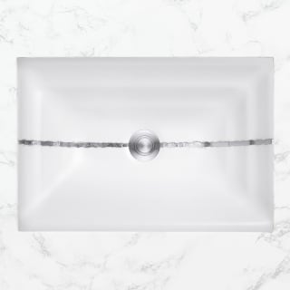 A thumbnail of the Linkasink AG02A White Glass with Silver