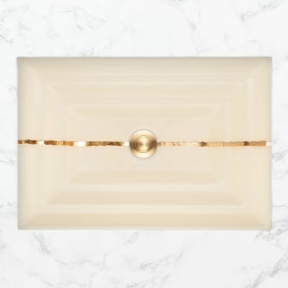 A thumbnail of the Linkasink AG02C Cream Glass with Gold