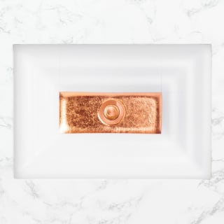 A thumbnail of the Linkasink AG03A White Glass with Copper