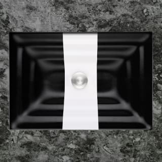 A thumbnail of the Linkasink AG13A Black Glass with White Accent