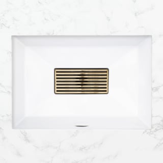 A thumbnail of the Linkasink P011-GM007 White Glaze with Polished Unlacquered Brass