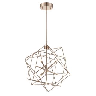 Lite Source LS-19855 French Gold Stacia 7 Light 21" Wide ...