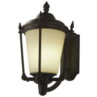 Lithonia Lighting ODLL12 BZ Antique Bronze Kingsly Outdoor Wall Sconce with Dusk to Dawn Photocell LightingDirect