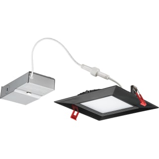 Lithonia Lighting WF6 SQ B LED 27K30K35K 90CRI MW M6 Matte White 2700K 3500K Wafer LED Canless Recessed Fixture 6 IC Rated and Airtight LightingDirect