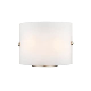 Livex Lighting 4904 91 Brushed Nickel 2 Light Wall Sconce With Curved White Shade Lightingdirect Com - 2 Light Wall Sconce With Shade