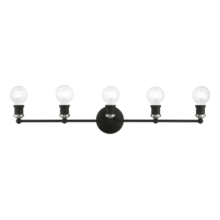 A thumbnail of the Livex Lighting 14425 Black / Brushed Nickel Accents