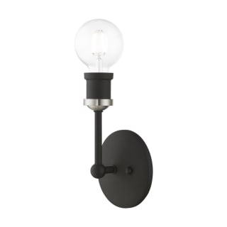 A thumbnail of the Livex Lighting 14429 Black / Brushed Nickel Accents